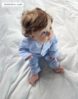 Klassisk Oxford Pyjamas Bomull Baby