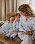 Matchande pyjamasar mamma & barn