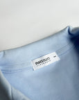 Kortärmad pyjamas blå med vita detaljer