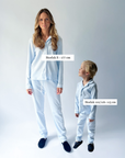 Matchande pyjamasar mamma & barn