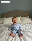 Klassisk Oxford Pyjamas Bomull Baby