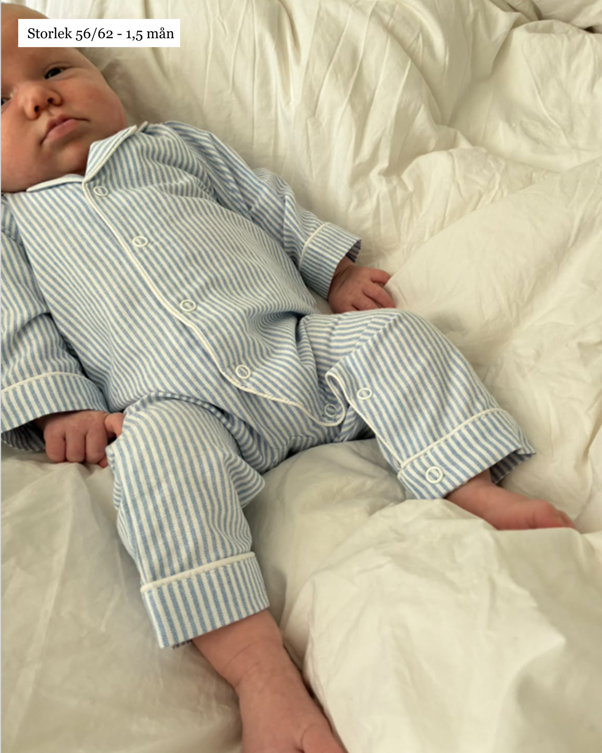 Klassisk Oxford Pyjamas Bomull Baby