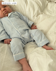 Klassisk Oxford Pyjamas Bomull Baby