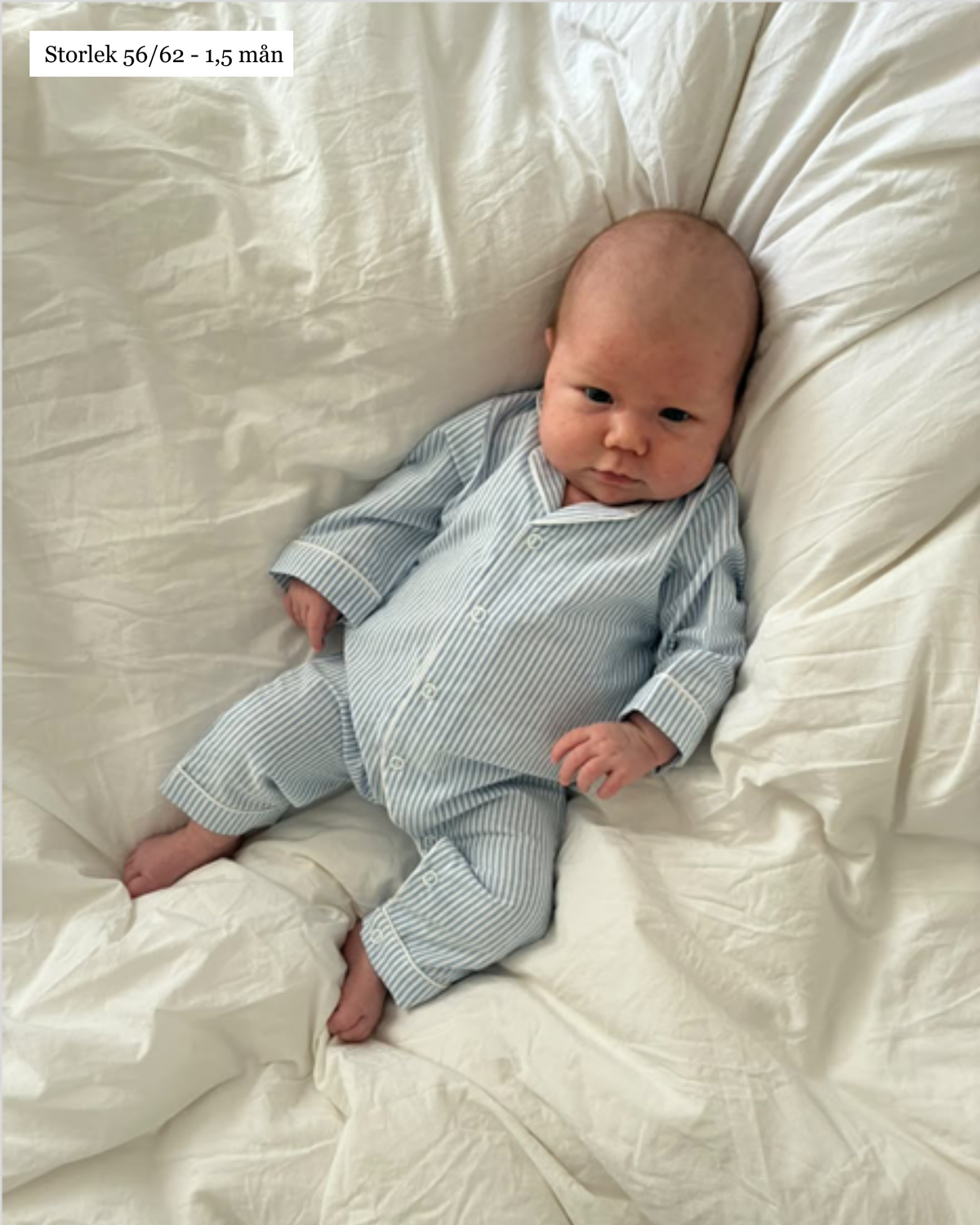 Klassisk Oxford Pyjamas Bomull Baby