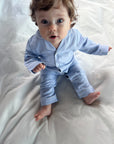 Klassisk Oxford Pyjamas Bomull Baby