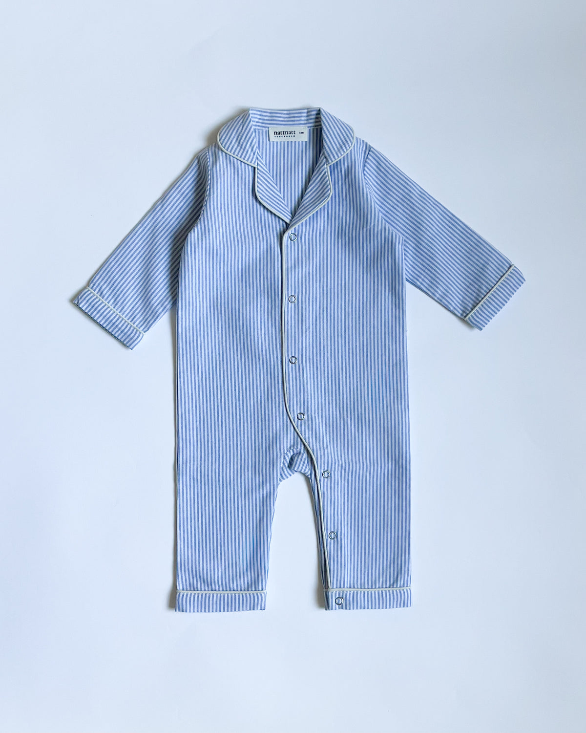 Klassisk Oxford Pyjamas Bomull Baby