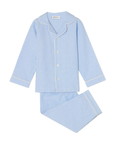 Klassisk Oxford Pyjamas Bomull Barn