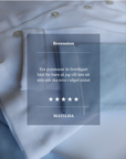 Kortärmad pyjamas blå med vita detaljer